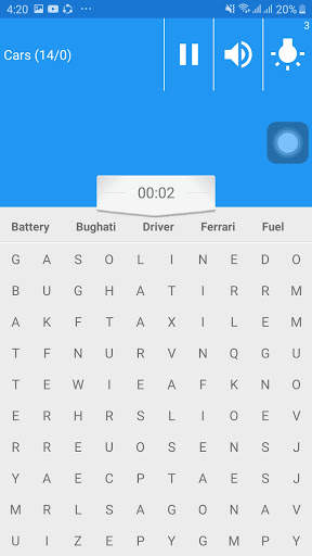 Word Search Mini स्क्रीनशॉट 3