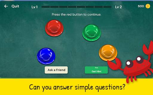 The Moron Test: Permainan IQ screenshot 1