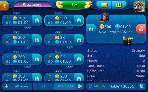 Backgammon LiveGames online screenshot 14