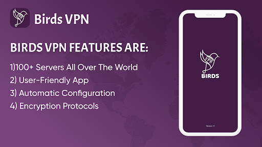 Bird Vpn safe high quality screenshot 5