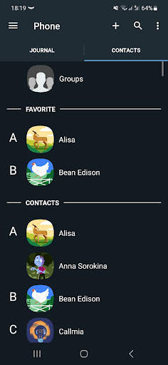 Phone   Contacts & Calls 2 تصوير الشاشة