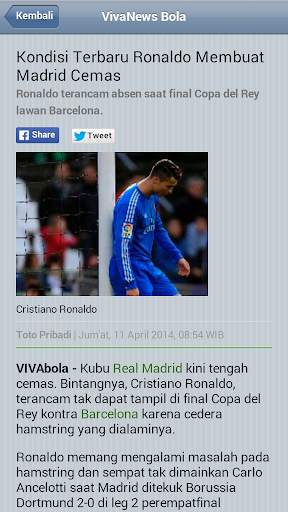 Berita Bola All In One screenshot 3