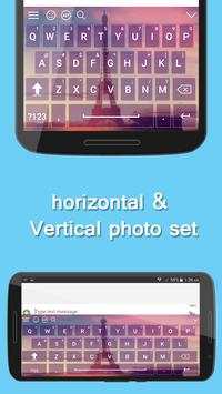 Paris Keyboard Theme screenshot 3