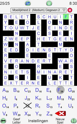 Cijfercode Kruiswoord screenshot 18