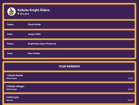 IPL 2018 Cricket - Fixtures ,Scores,Point Tables screenshot 10