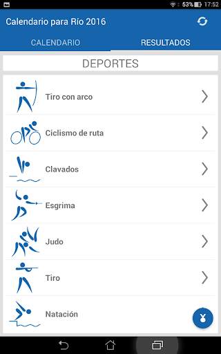 Calendario para Río 2016 screenshot 7