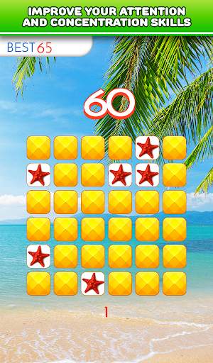 Brain game - Memory training - Beach screenshot 9