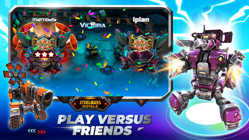 Steel Wars Royale - Multiplayer Robot Strategy 1v1 screenshot 3