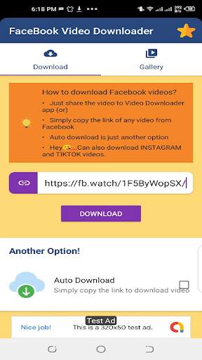 Fb Lite Video Downloader screenshot 2