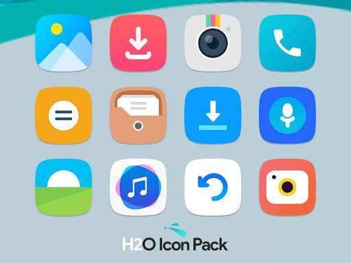 H2O Free Icon Pack 3 تصوير الشاشة