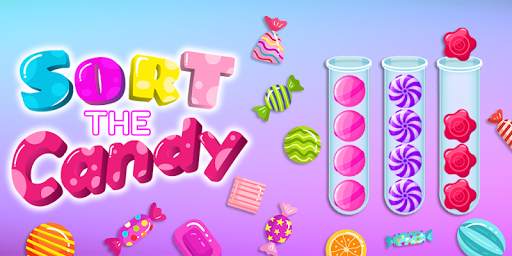 Sort the candies color screenshot 1