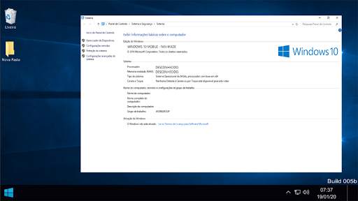 Win10: Simulador screenshot 2