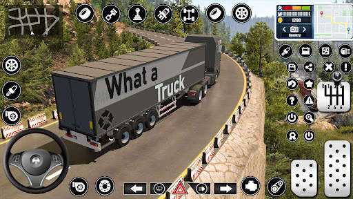 Cargo Delivery Truck Games 3D screenshot 1
