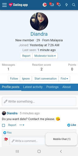 Dating App: Free Chat & Live Chat For Singles screenshot 1