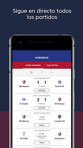 SD Huesca App Oficial screenshot 3