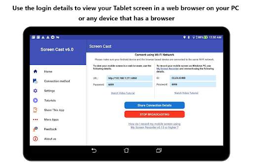 Screen Cast - View Mobile on PC screenshot 5