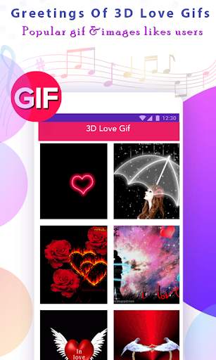 3D Love GIF Collection screenshot 2