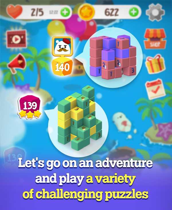 SnowCube : 3D Nonogram screenshot 10