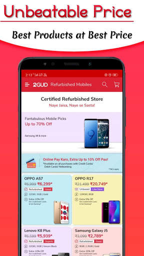 Toogud India-Refurbished Shopping app |Electronics screenshot 3