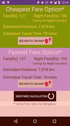 Auto Rickshaw Fare India screenshot 3