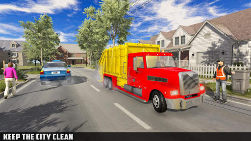Garbage Truck Simulator: Trash Truck Games 2021 screenshot 5