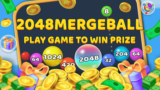 2048 Merge Balls - Casual Games and Real Rewards screenshot 1