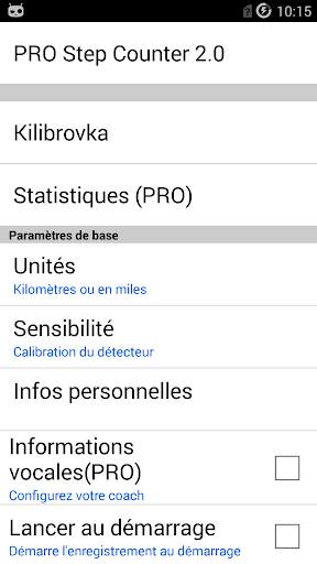 Podomètre 2,0 screenshot 6
