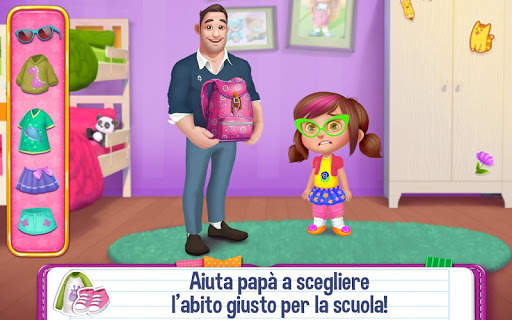 La giornata disordinata di papà -Aiuta il papà screenshot 3