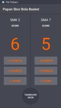 Papan Skor Bola Basket (Basketball Scoreboard) screenshot 4