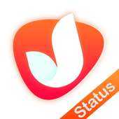 Uvideo status - India's trending video status logo