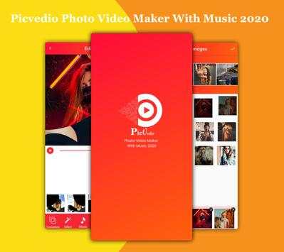 PicVedio Photo Video Maker With Music 2020 screenshot 1