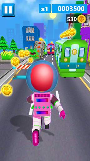 Subway Run Space Surf Run screenshot 8