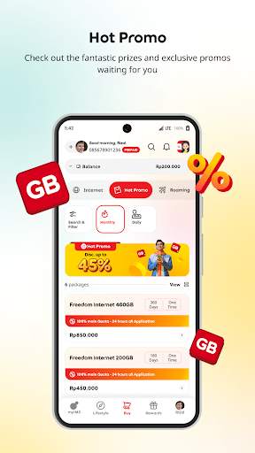 myIM3: Data Plan & Buy Package screenshot 7