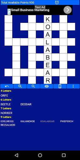 Fill it ins crossword puzzles screenshot 2