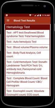Blood Test Results screenshot 6