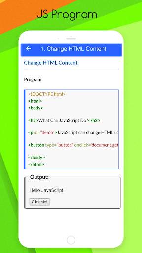JavaScript Offline Tutorial screenshot 9