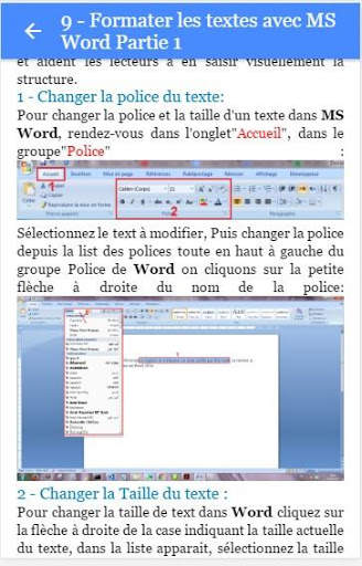 Formation-Apprendre Microsoft word screenshot 3