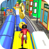 Subway Cat Bus Rush : Pet Runner icon
