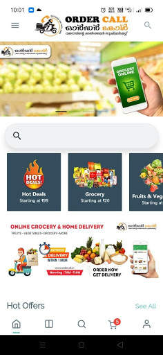 Ordercall Online Supermarket screenshot 2