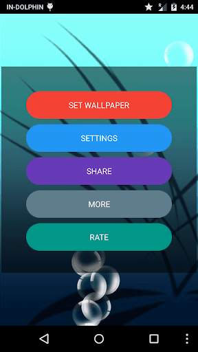 Bubble Live Wallpaper - Bubble Burst Fun screenshot 1