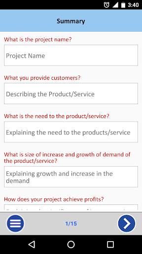 Business Plan screenshot 4
