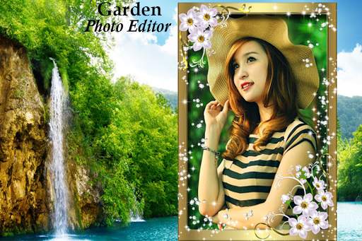 Garden Photo Editor: Garden Photo Frame screenshot 1