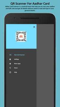 Fast Adhar Card Scanner - QR Scanner Adhar Card screenshot 2