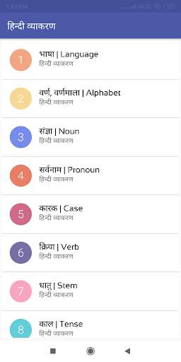 Hindi Grammar | हिन्दी व्याकरण screenshot 2