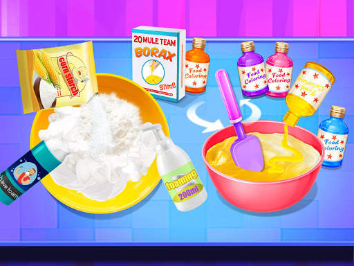 Crazy Fluffy Slime - Glitter Slime screenshot 2