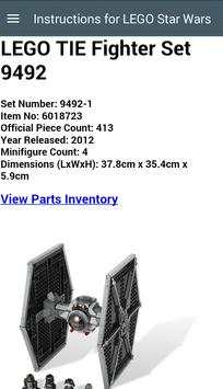 Instructions LEGO® Star Wars screenshot 2