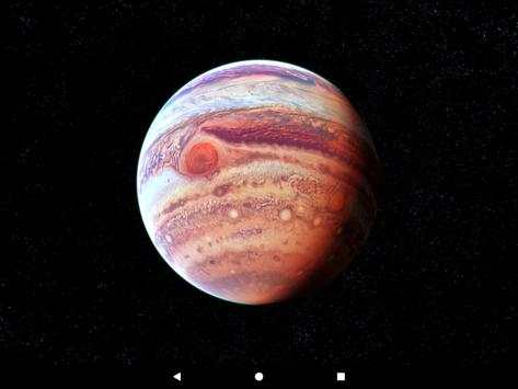 Jupiter Live Wallpaper 9 تصوير الشاشة