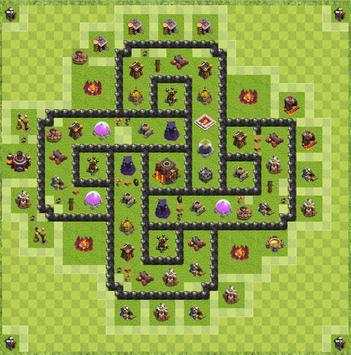 Maps layout of COC screenshot 2