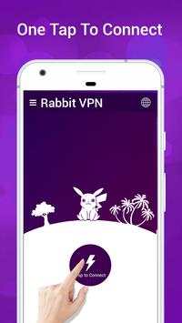 Rabbit VPN - Fast Hotspot & Unlimited Secure Proxy 1 تصوير الشاشة