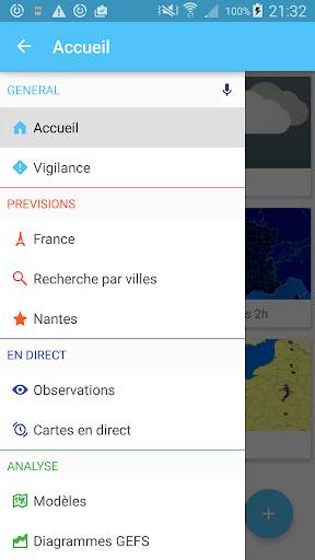 Météociel, la météo des pros et particuliers screenshot 1